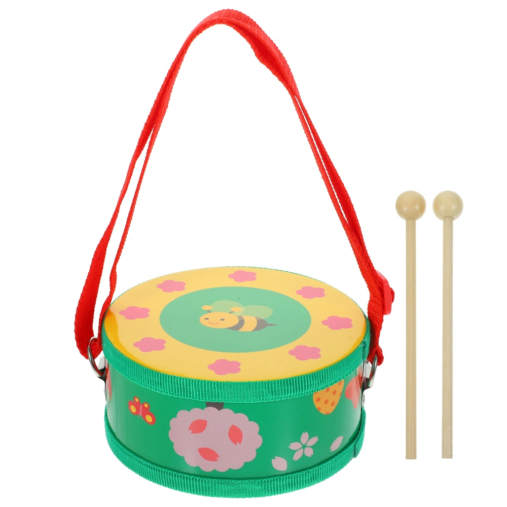 1 Set Drum Hand Drum Stick Set Strong Percussion Drum Toy Music Instrument Supplies