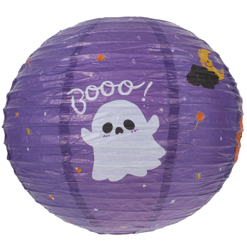 Round Paper Lantern Halloween Party Indoor Hanging Halloween Party Decor