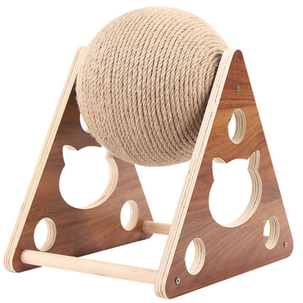 Wooden Cat Scratcher Kitten Scratcher Cat Scratch Board for Playing Grinding Claws Toy