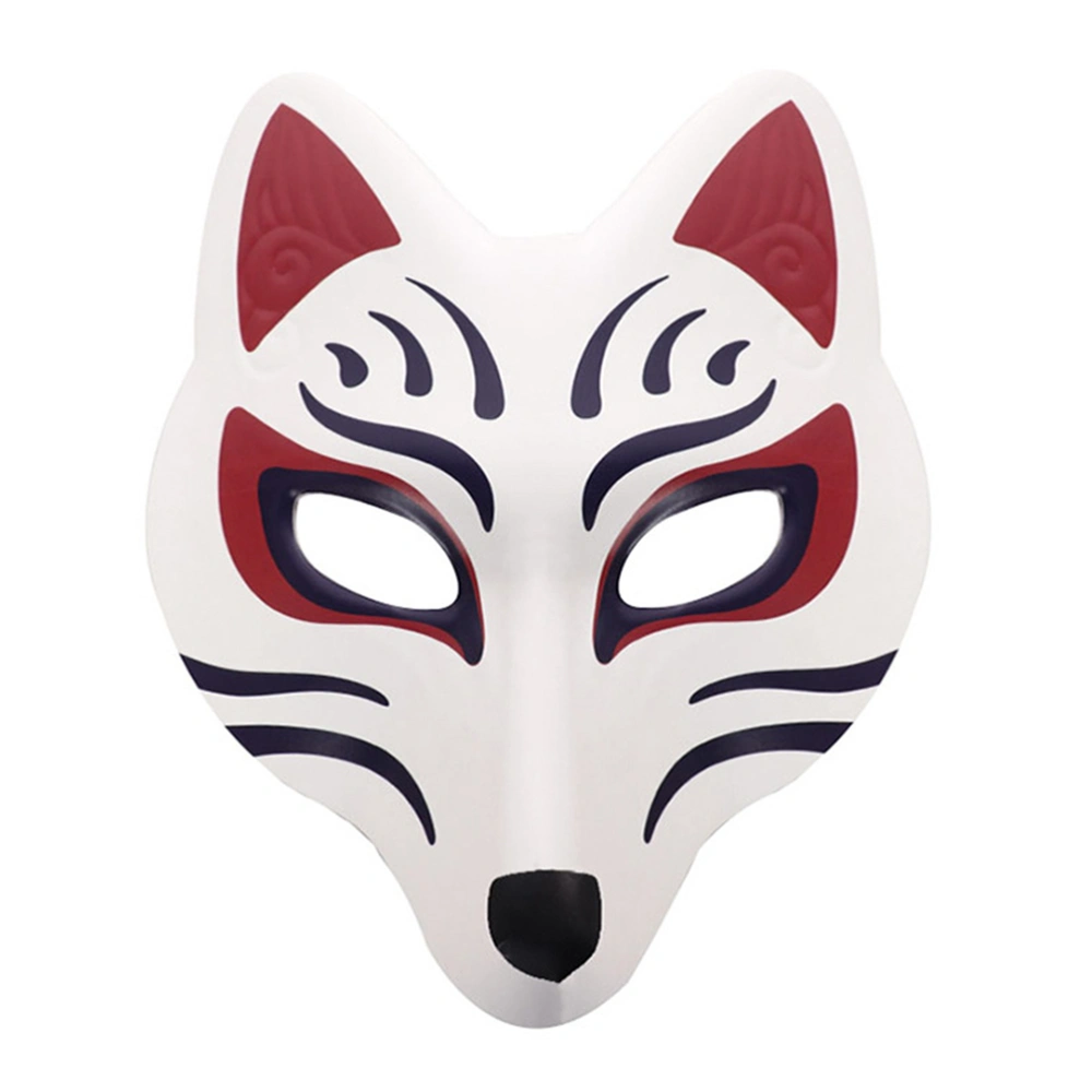 2Pcs DIY Masquerade Masks Party Blank Masks Fox Painting Blank Masks Cute Masquerade Mask