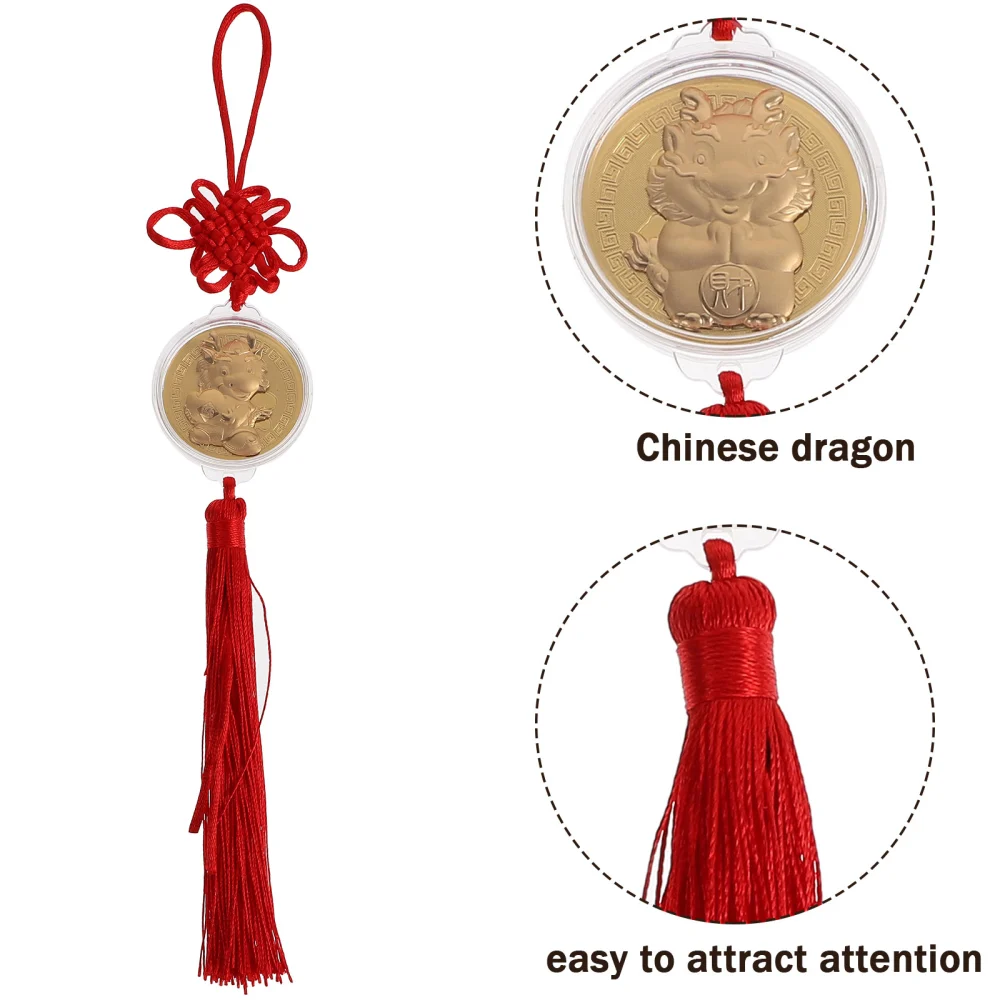 3pcs Chinese New Year Hanging Tassel Ornament Chinese Knot Spring Festival Decorations