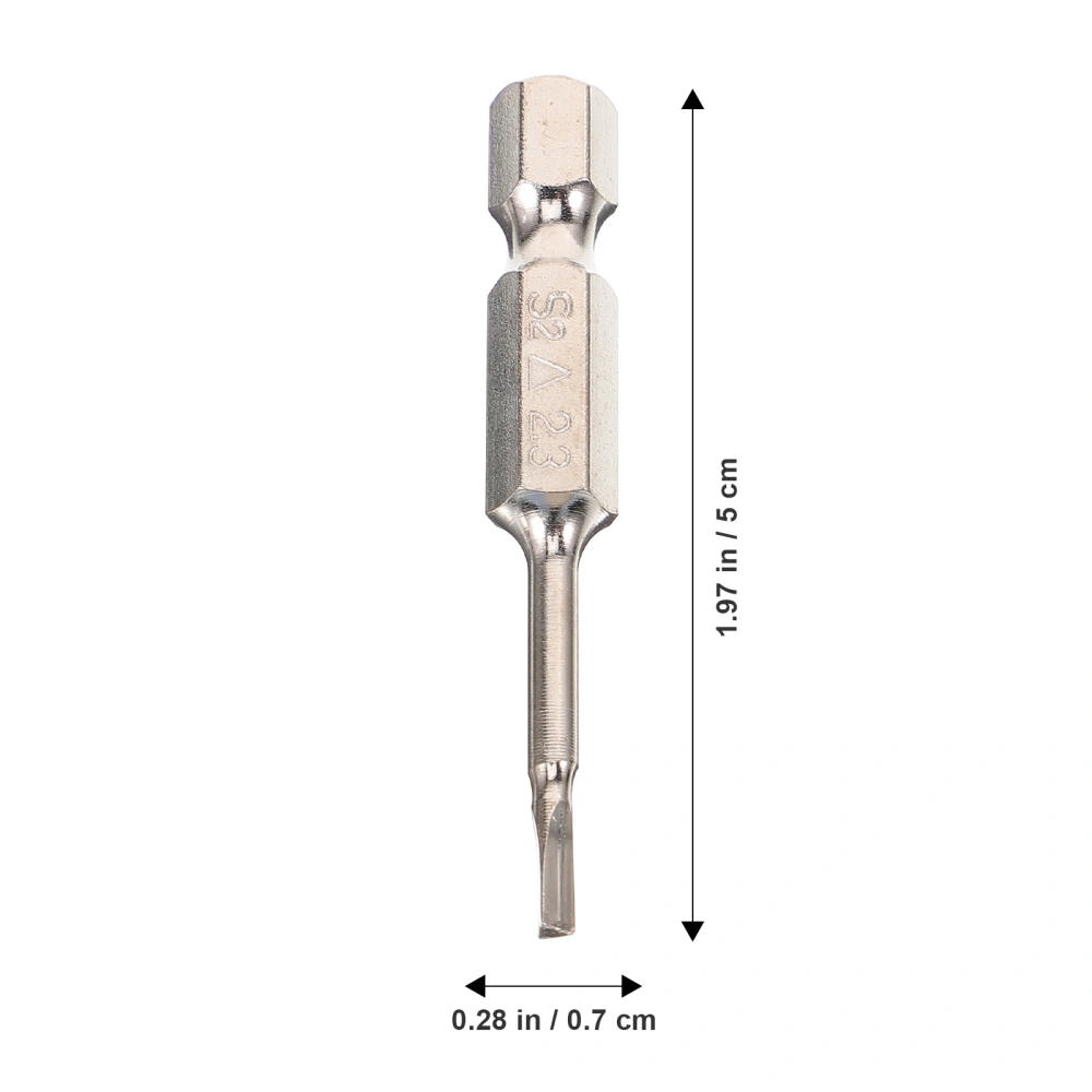 1 Set Screwdriver Bit Triangle Screwdriver Tip Steel Triangle Drill Bit Supply