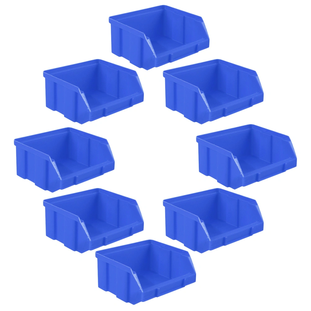 5Pcs Warehouse Storage Racks Components Storage Bins Stackable Parts Storage Bins