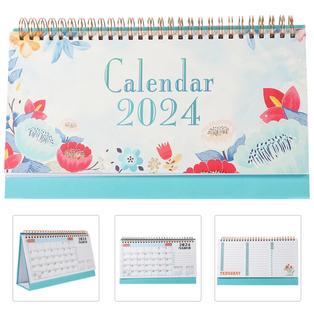 Desk Calendar Schedule Planner Calendar Ornament Delicate Calendar Home Office Desk Calendar