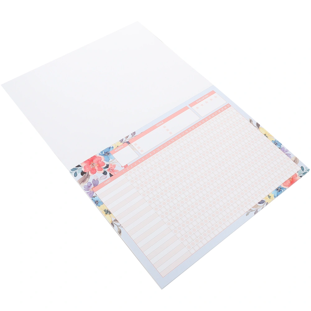 Home Blank Planning Notebook School Daily Planner Notepad Office Agenda Note Pad