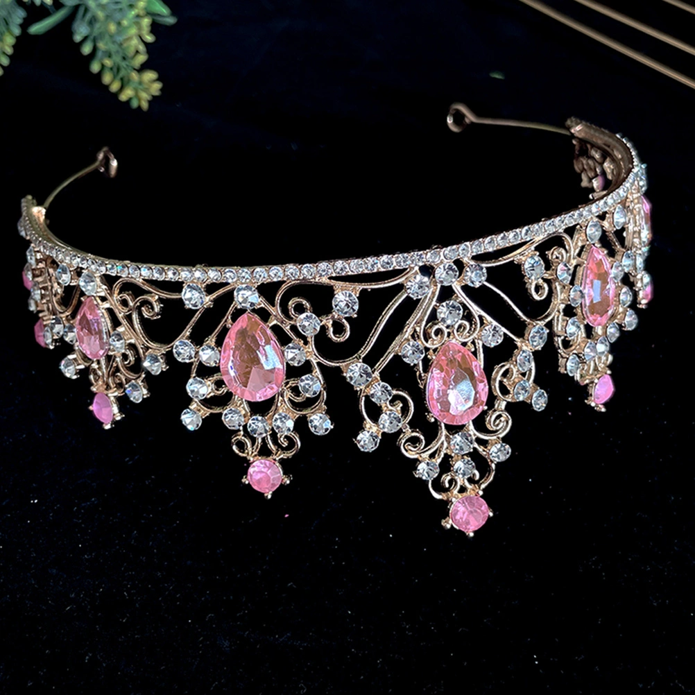 Bride Crown Wedding Bridal Tiara Rhinestone Crown Rhinestone Tiara Party Headdress