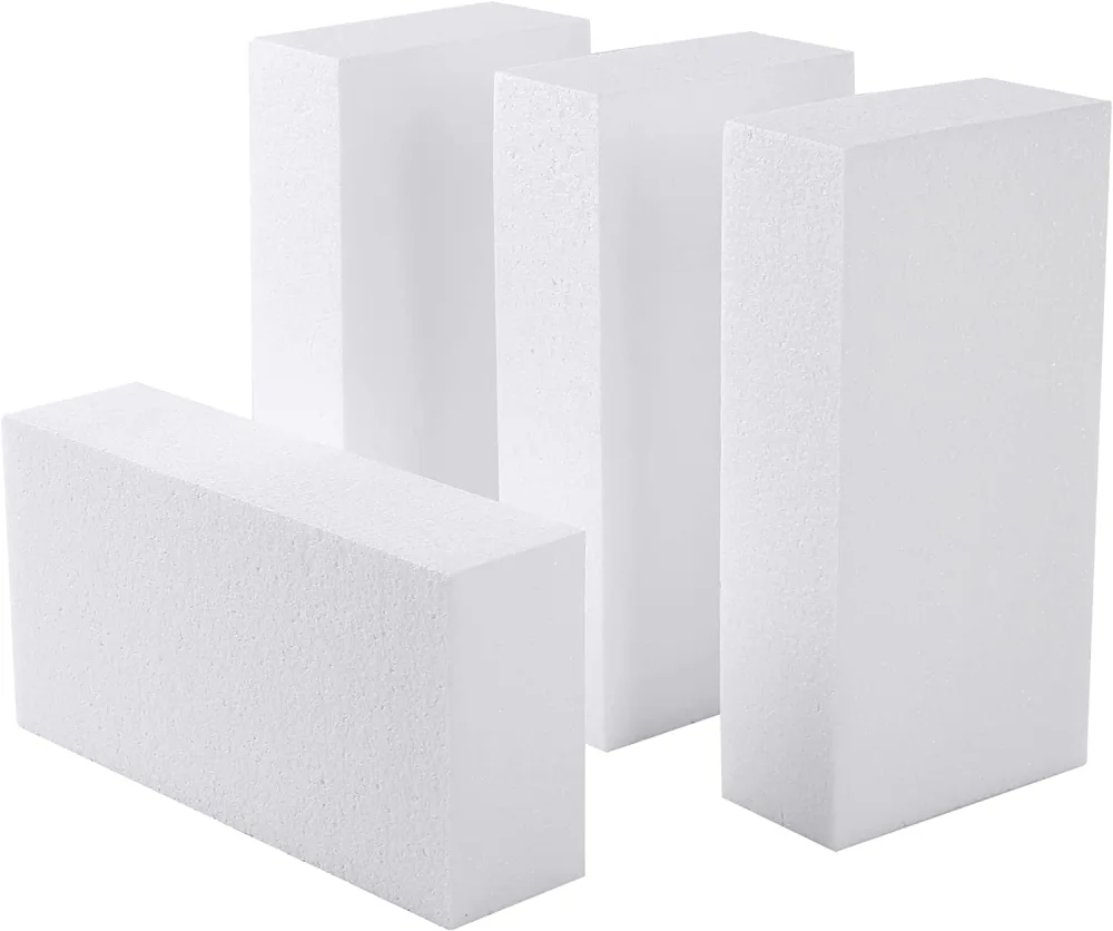 8Pcs Crafts Foam Model Foams Block Model DIY Foam Block Projects Crafts Making Foam