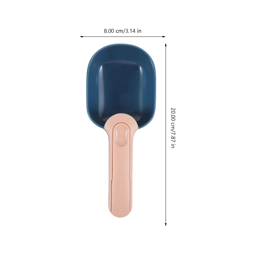 Multifunctional Spoon  Small Plastic Pet Food Spoon Mini Spatula Plastic Pet Food Scoop