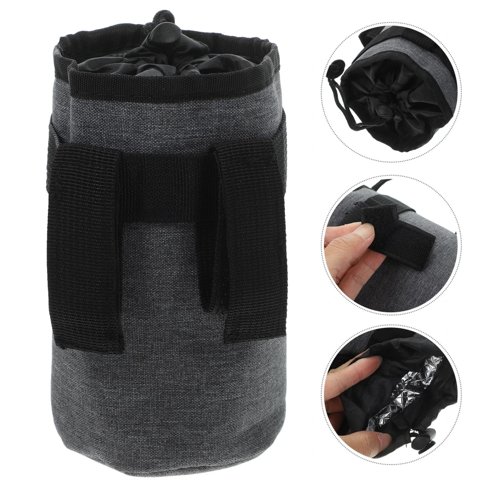 Portable Bottle Pouch for Bike Kettle Bag Bike Kettle Holder Bike Handlebar Bottle Bag