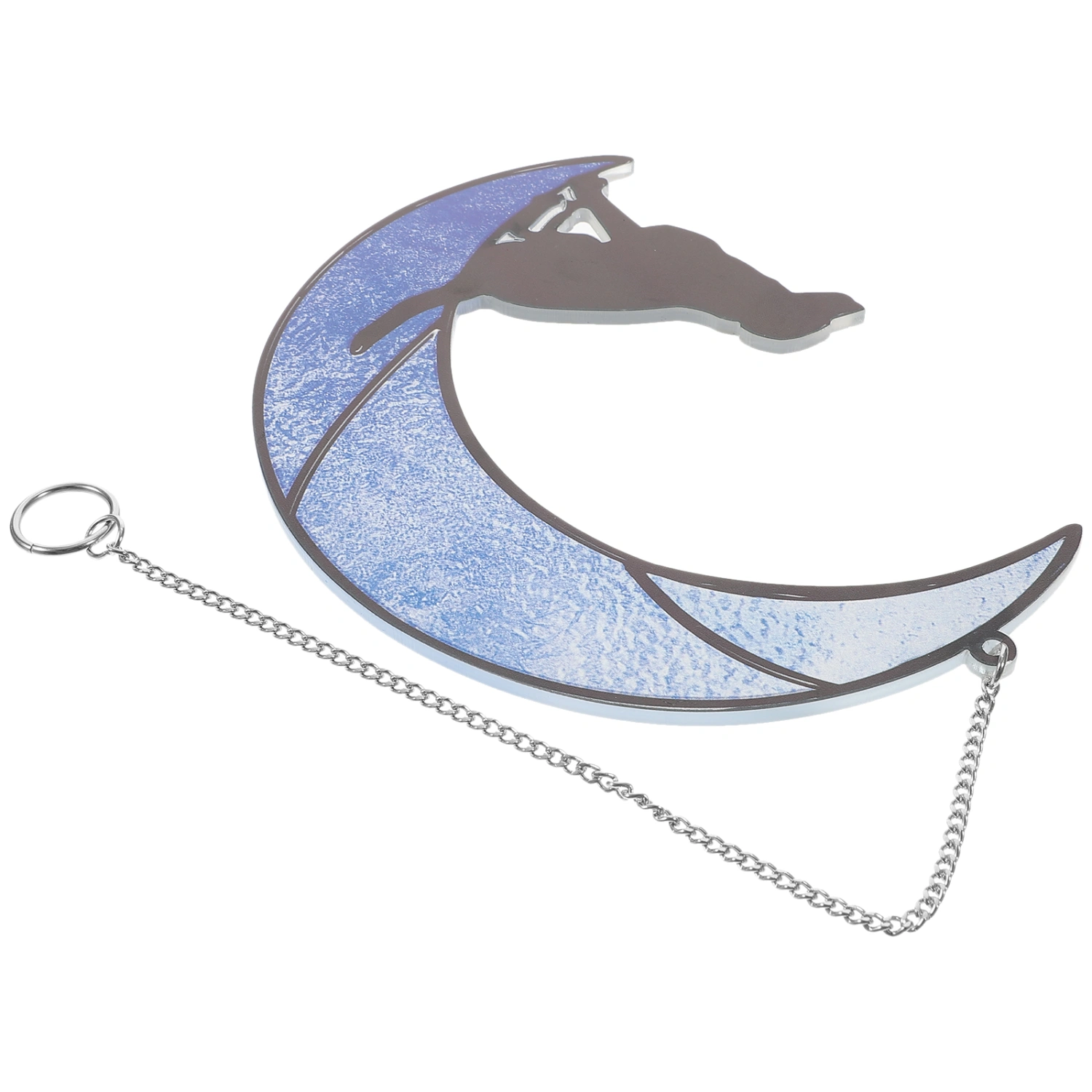 Decorative Acrylic Sun Catcher Window Pendant Window Hanging Decor Moon Dog Pendant