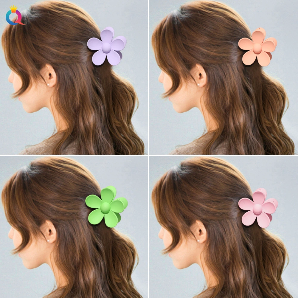 8 pcs Flower Claw Clips Women Claw Clips Decorative Hair Claw Clips Girl Hair Clips