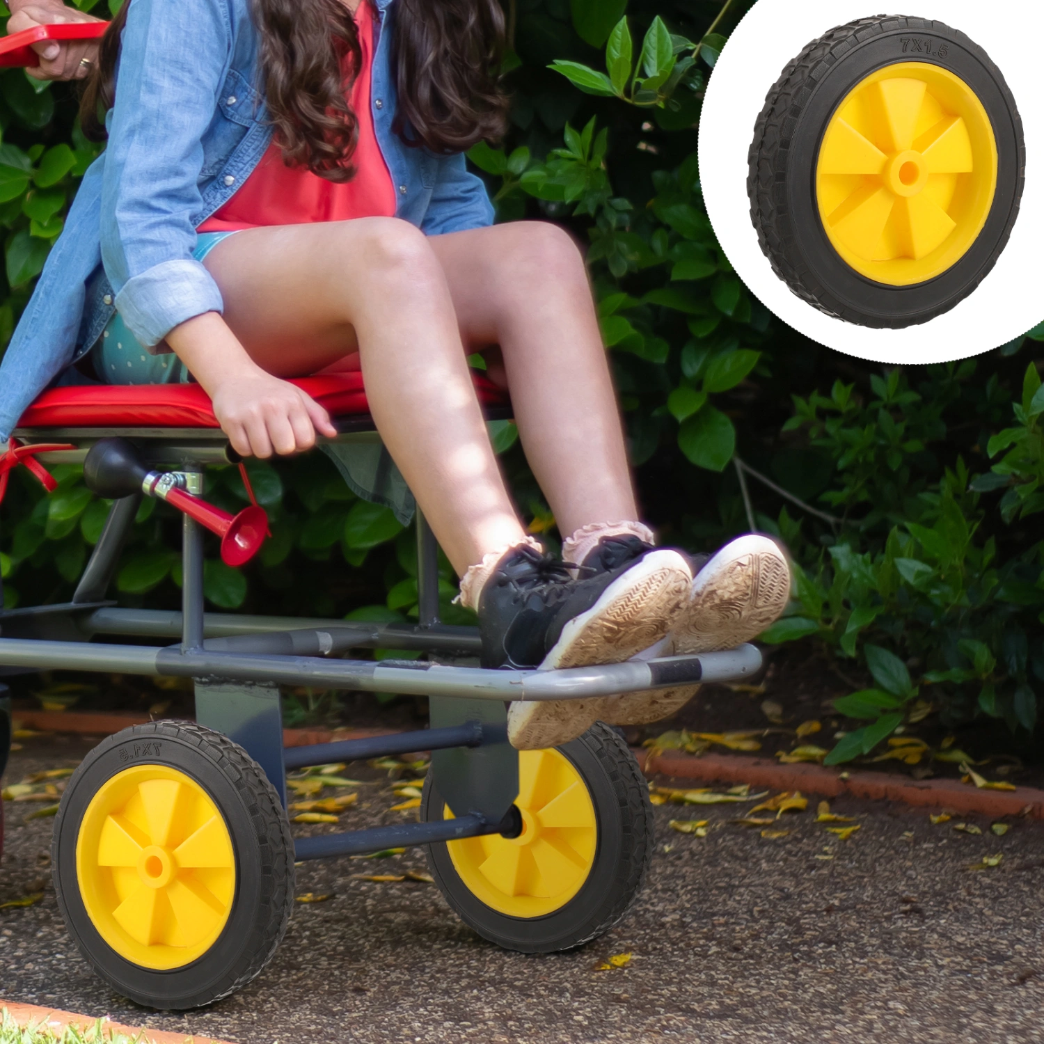 Cart Wheel Replacement Cart Wheel Uni-cycle Cart Wheel Wagon Garden Cart Wheel