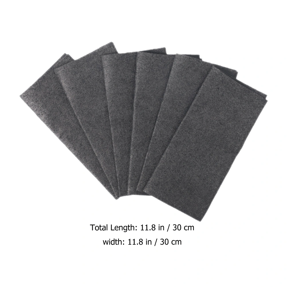 10pcs Cleaning Cloths Reusable Microfiber Cleaning Rags Ultra-absorbent Wipes for Glass Mirror