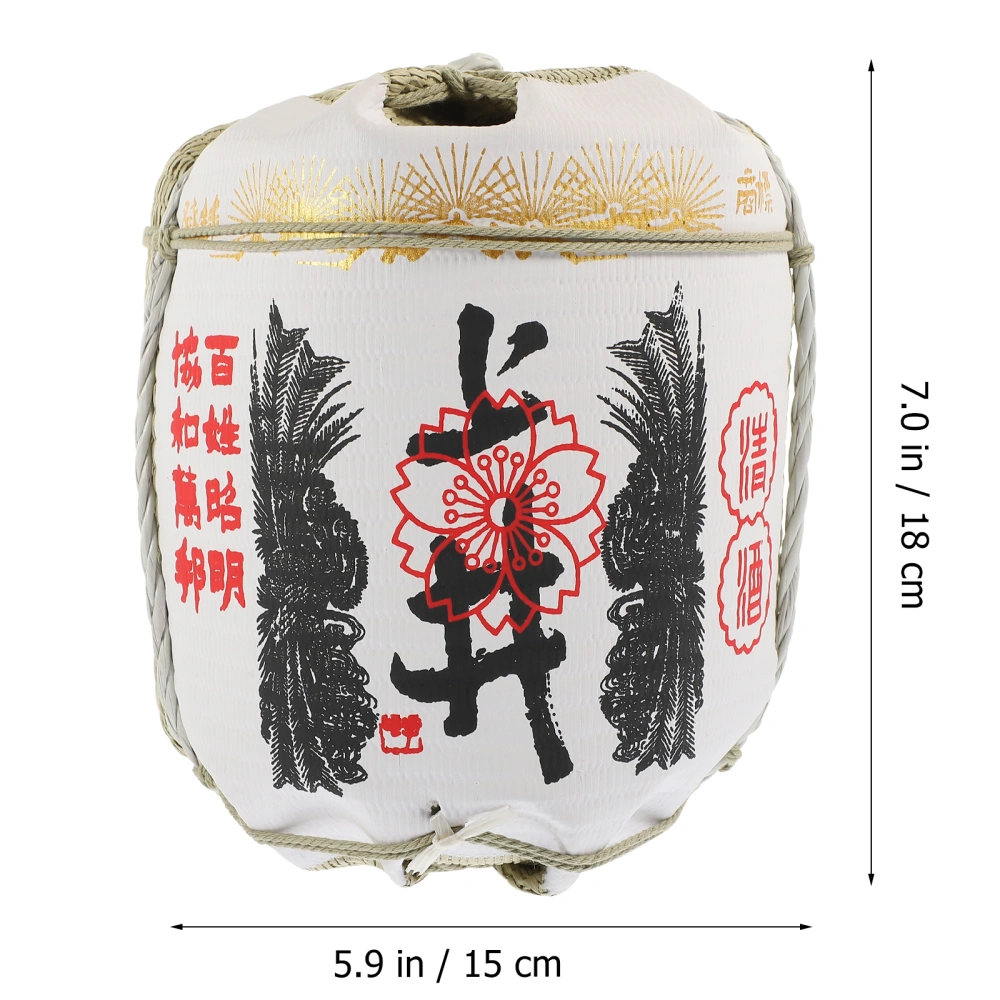 Japanese Imitated Wine Barrel Sushi Restaurant Foams Barrel Foams Barrel Restaurant Decor