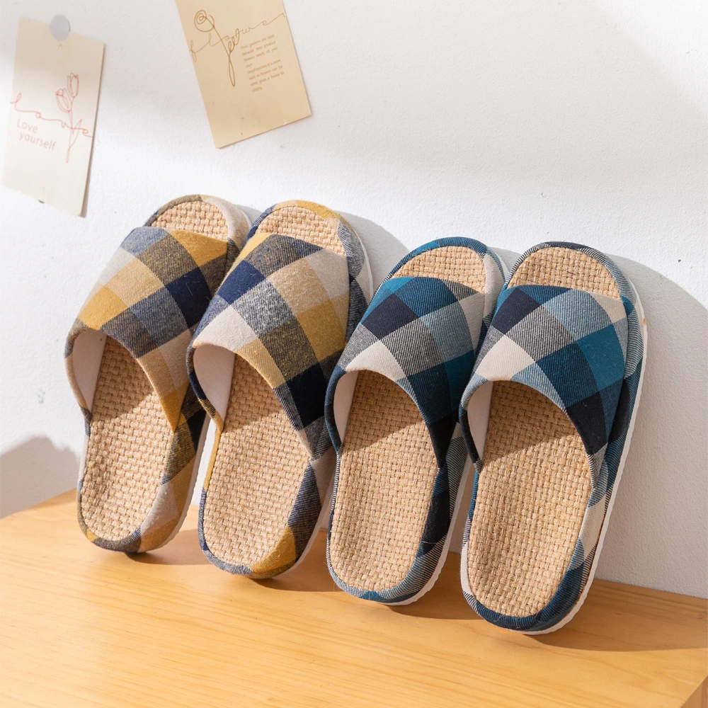 1 Pair House Slippers Open-Toe Slippers Home Slippers Indoor Casual Slippers Summer Slippers