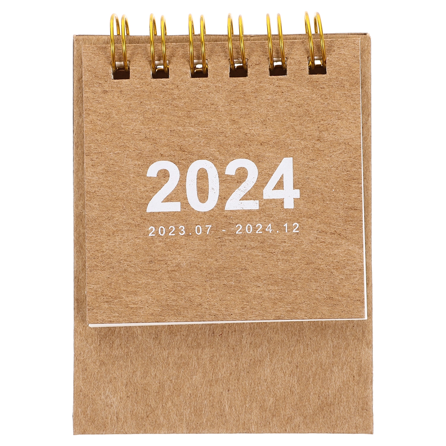 Household Standing Calendar Convenient Desk Calendar Desktop Table Calendar for Office