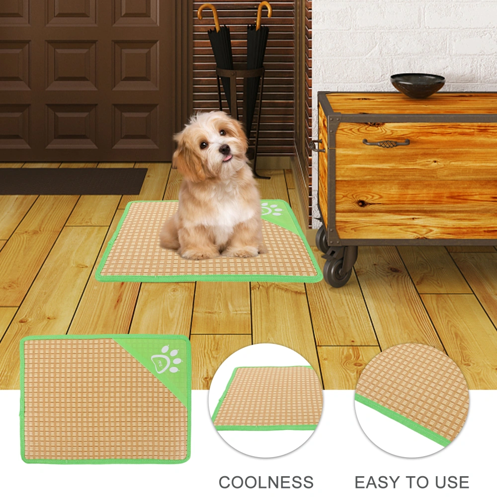 Dog Summer Nest Pet Sleeping Cushion Cat Summer Pad Cat Sleeping Mat Summer Cooling Mat