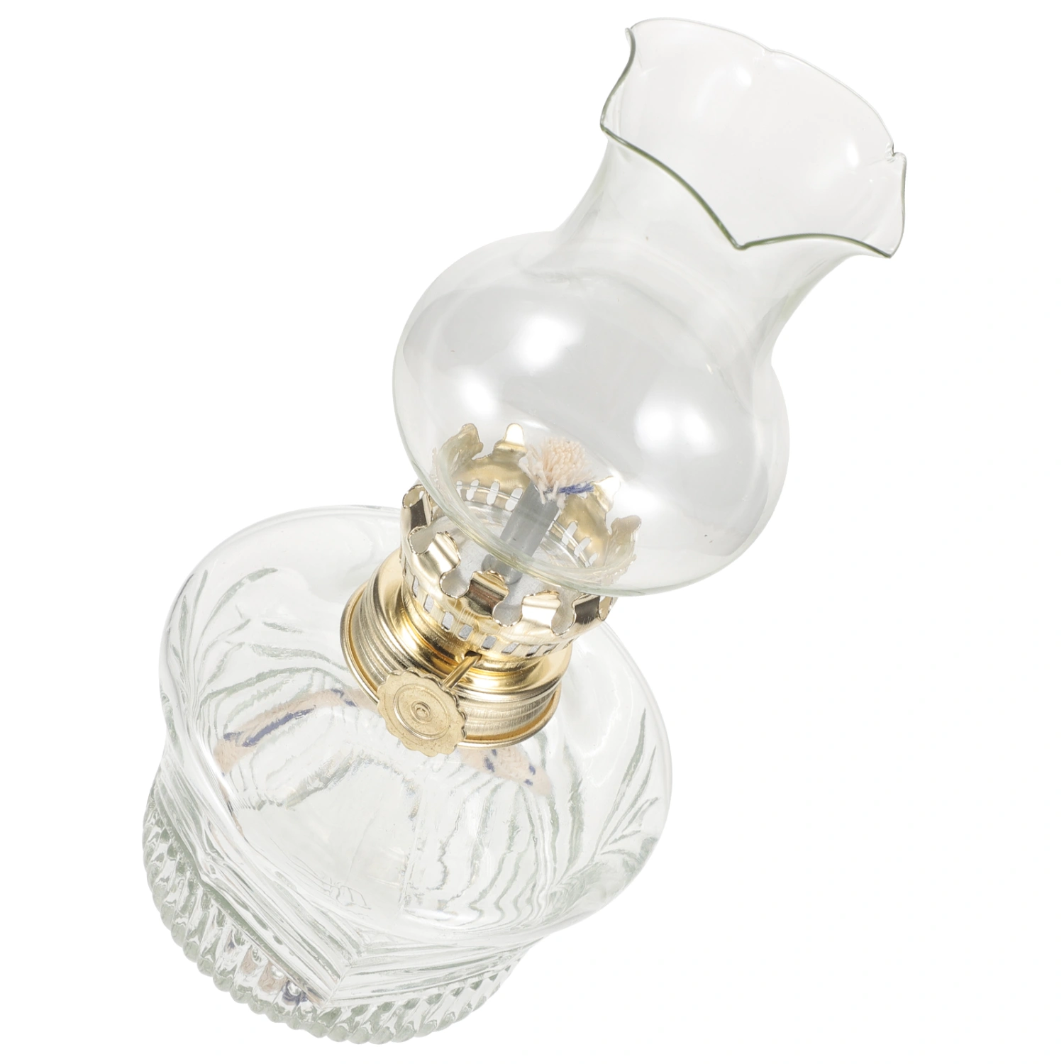 Home Vintage Glass Kerosene Lamp Vintage Glass Kerosene Light Camping Kerosene Lamp