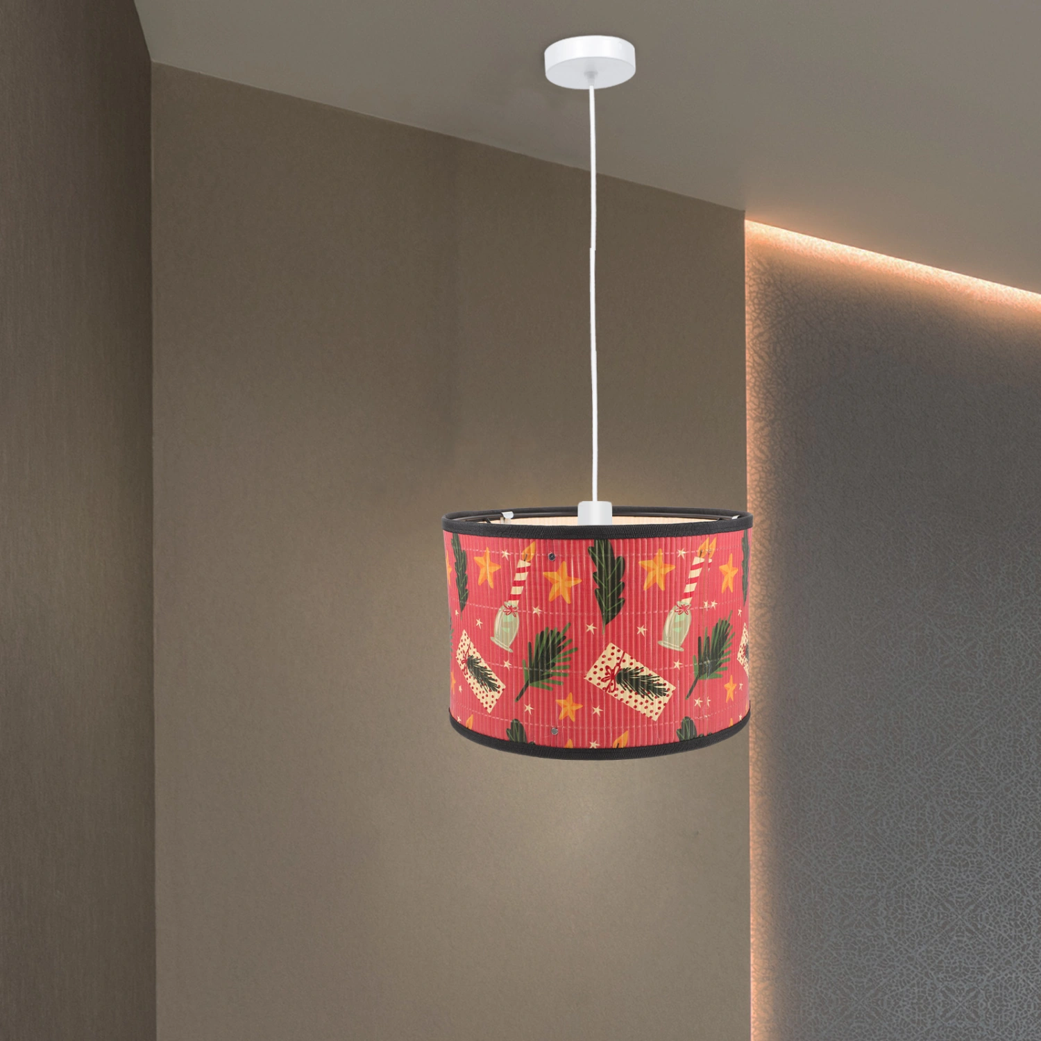 Small Lampshade E27 Light Socket Vintage Style Lamp Shade Lamp Cover Accessory