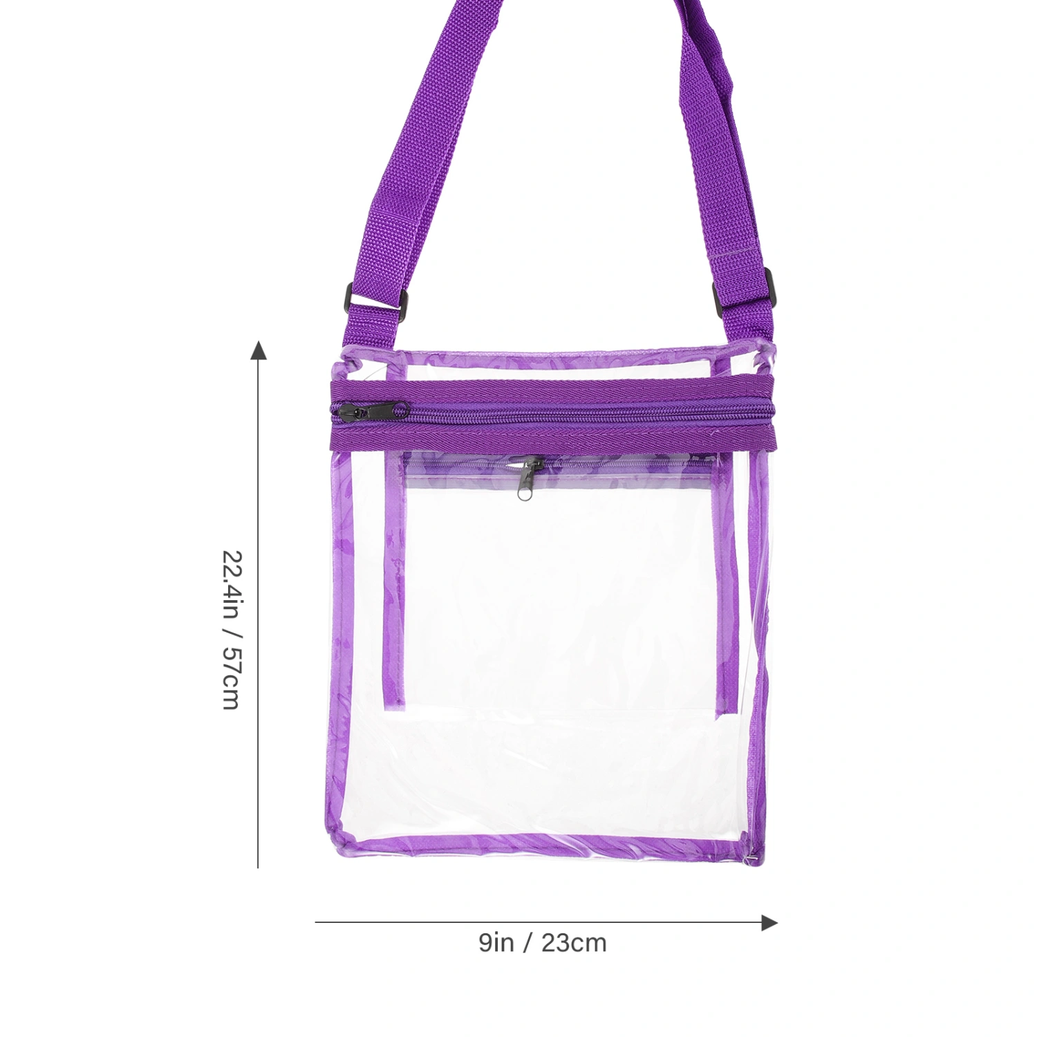 Clear Clutch Transparent Purse Clear Wallet Clear Purse Portable Clear Purse for Outdoor