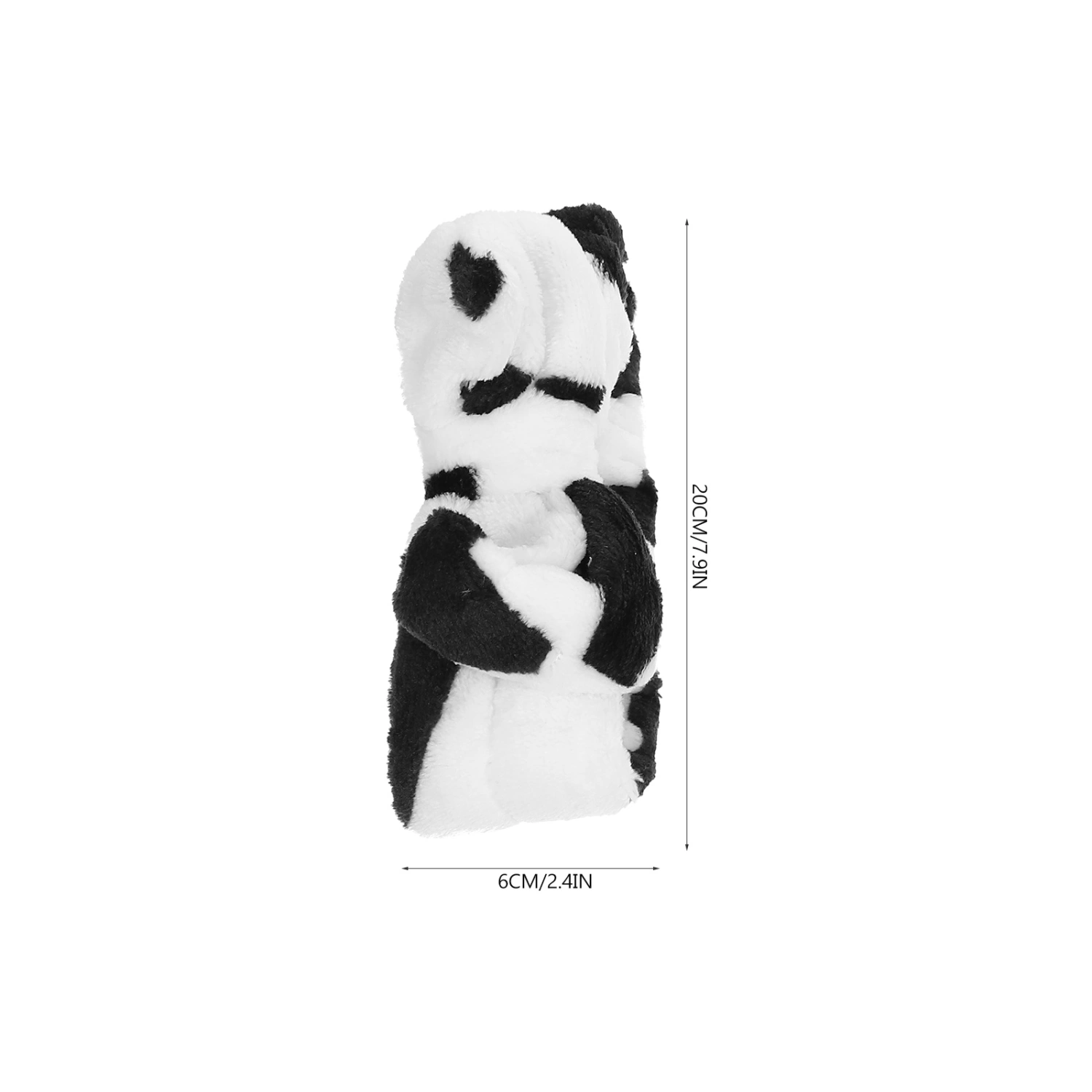 2pcs Cow Pattern Headbands Face Wash Headbands Spa Headbands Makeup Headbands