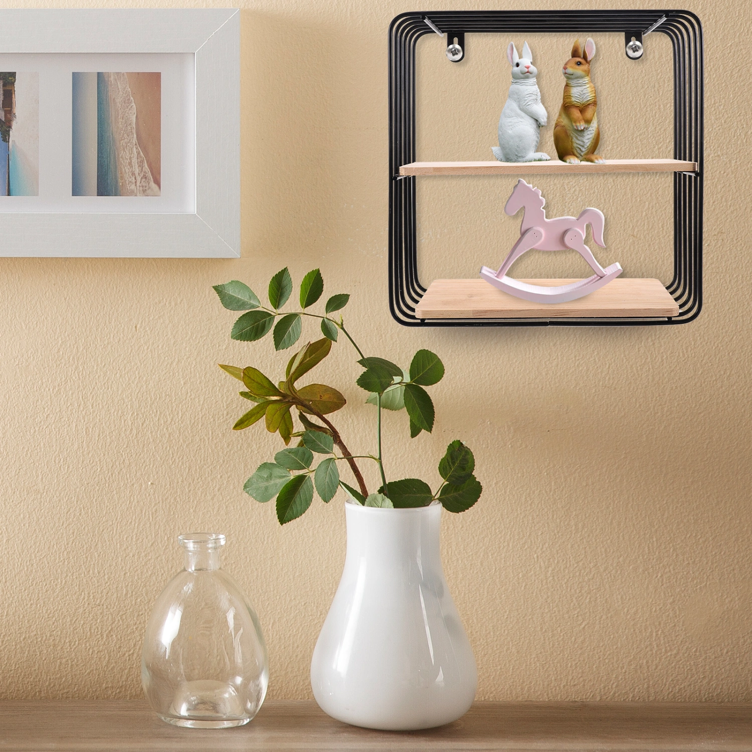 Floating Shelf Wall Mounted Hanging Shelf for Wall Decor Wall Shelf Home Supply