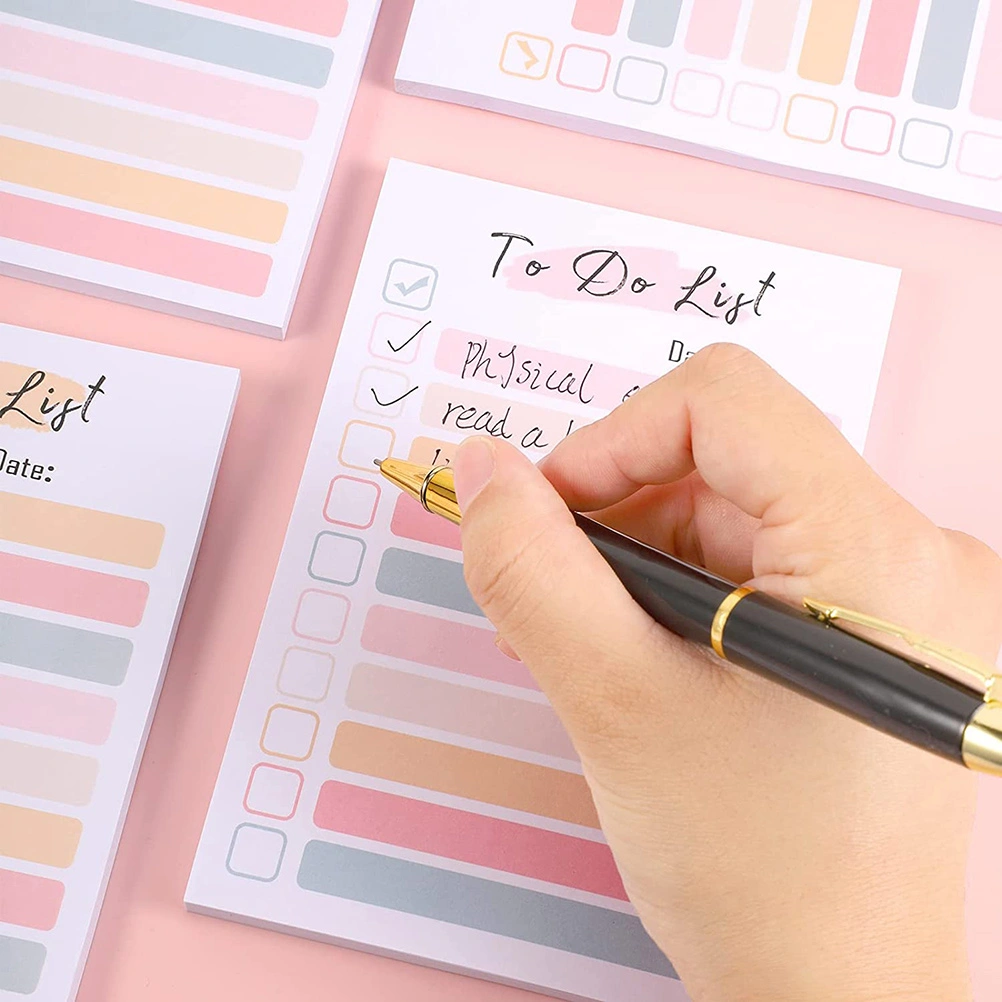 8 Books of Memo Pads Tearable Memo Stickers Portable To-do List Memo Pads for Student