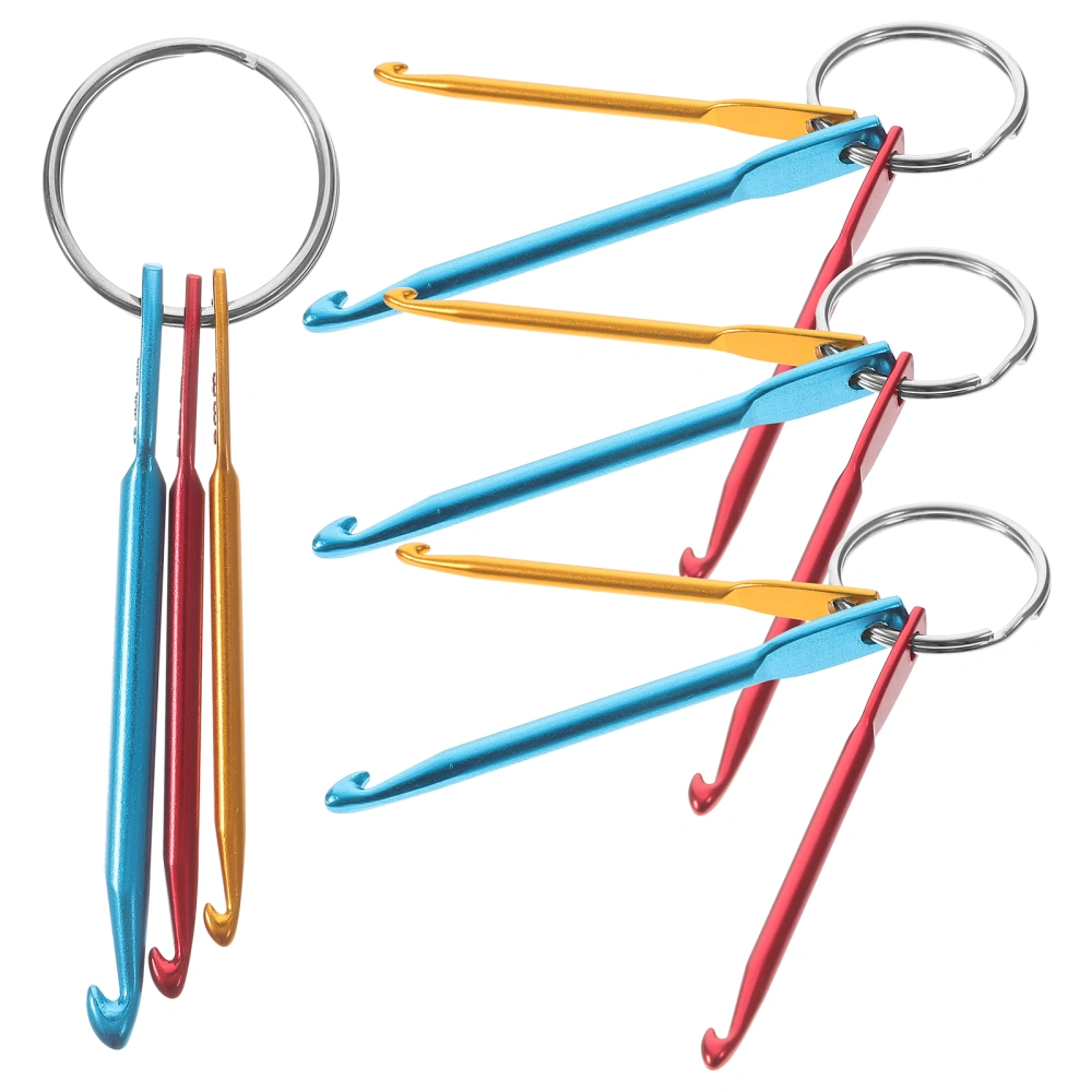 4Pcs Knitting Hooks Yarn Crocheting Needles Crochet Hooks Sewing Needles Crochet Hooks