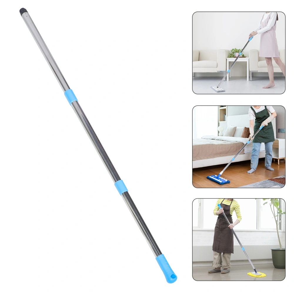 Mop Stick Mop Replacement Pole Floor Mop 3 Section Rod Mop Accessory Mop Head Replacement Stick