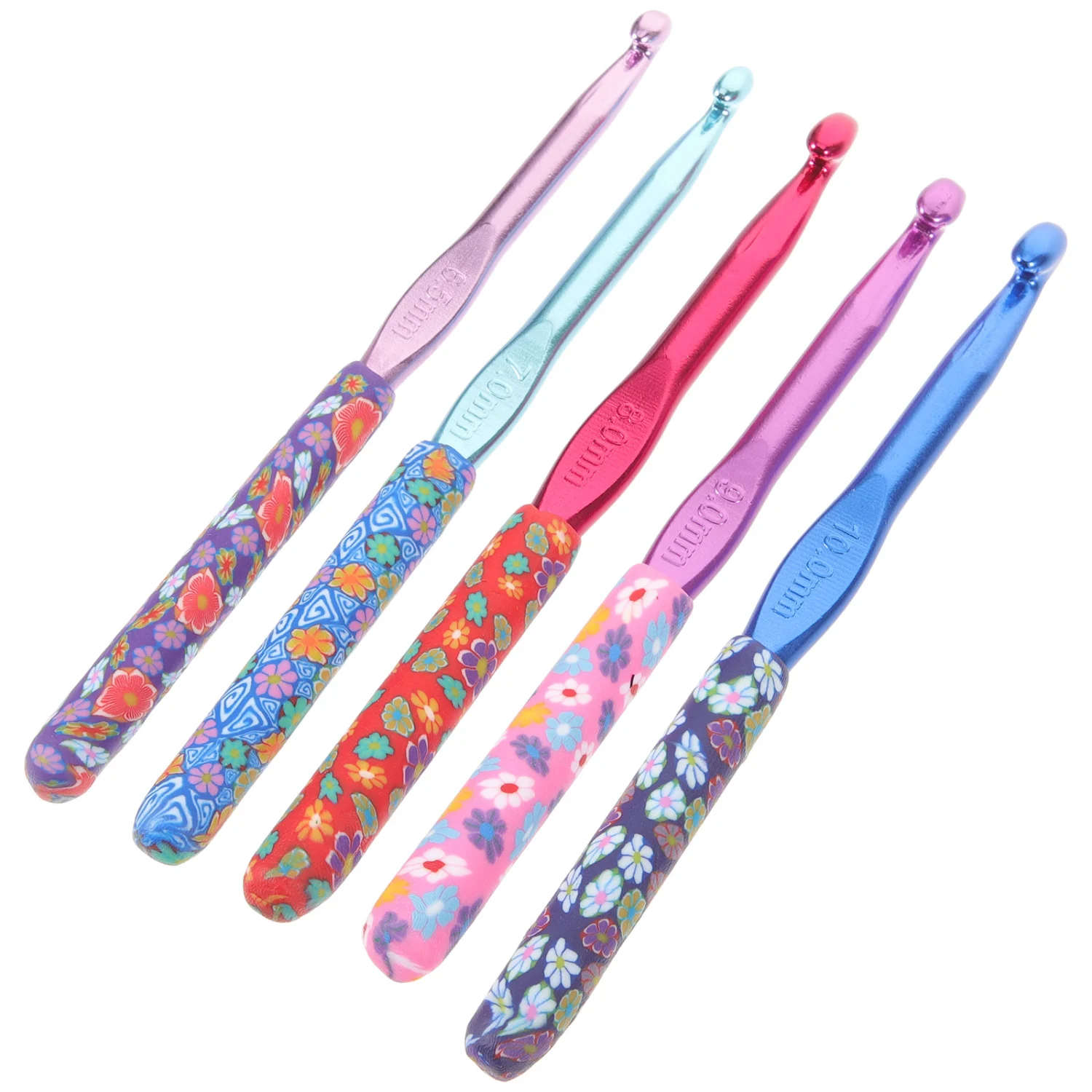 5Pcs Knitting Hooks Yarn Crocheting Needles Crochet Hooks Sewing Needles Crochet Hooks