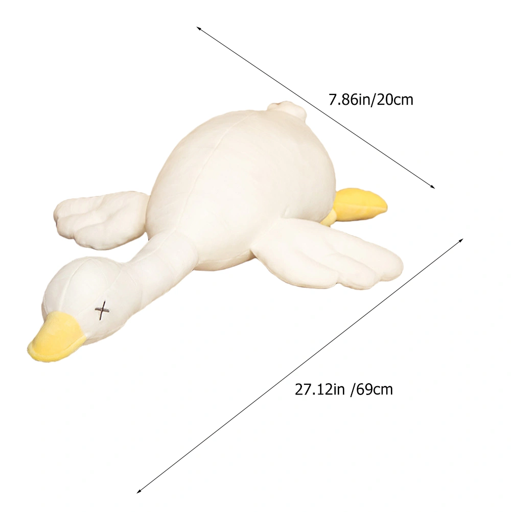 Goose Plush Toy Duck Doll Soft Swan Stuffed Animal Stuffed Animal Sleeping Pillow