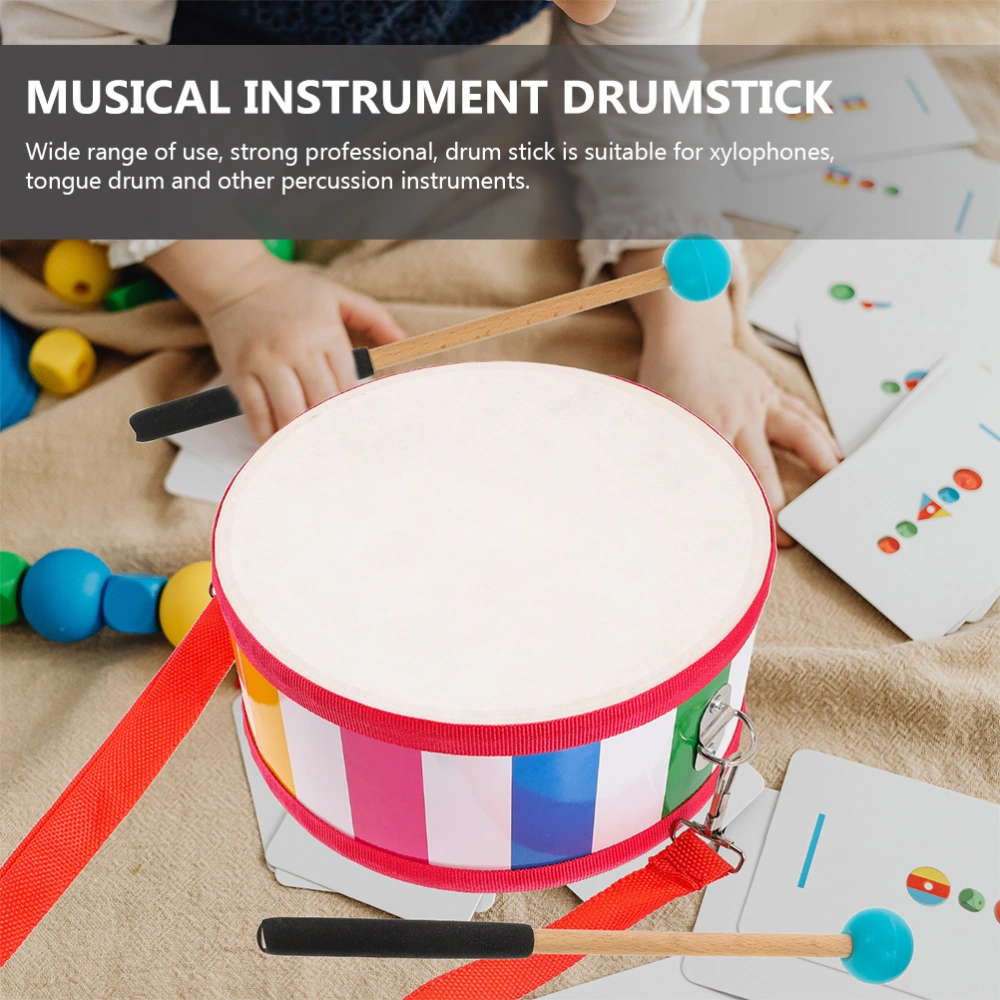 1 Set Tongue Drum Mallet with Bracket Instrument Drum Stick Mallet Percussion Instrument Accessory