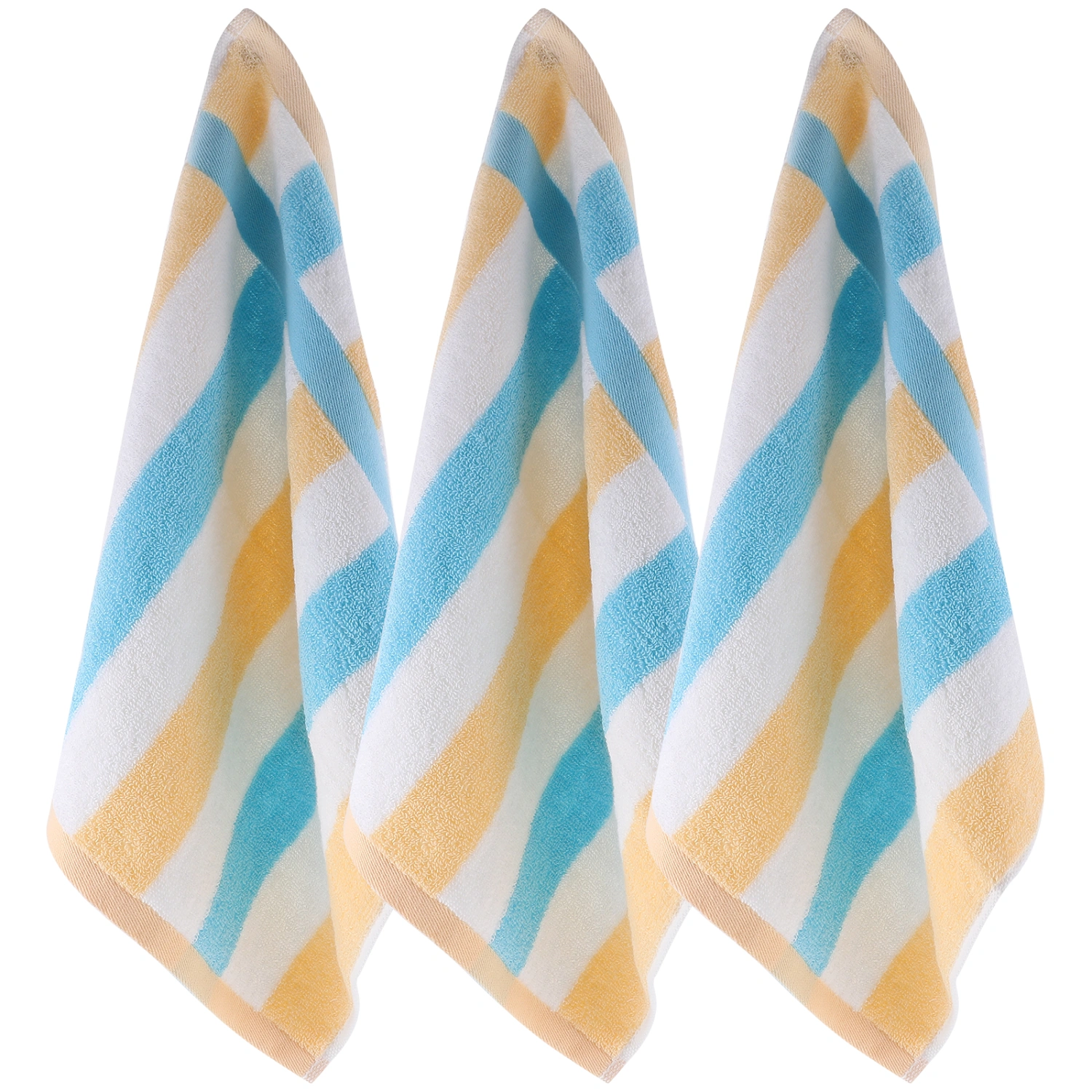 3pcs Washable Cotton Towels Bath Sheet Bath Towel Absorbent Face Towels Cotton Towel