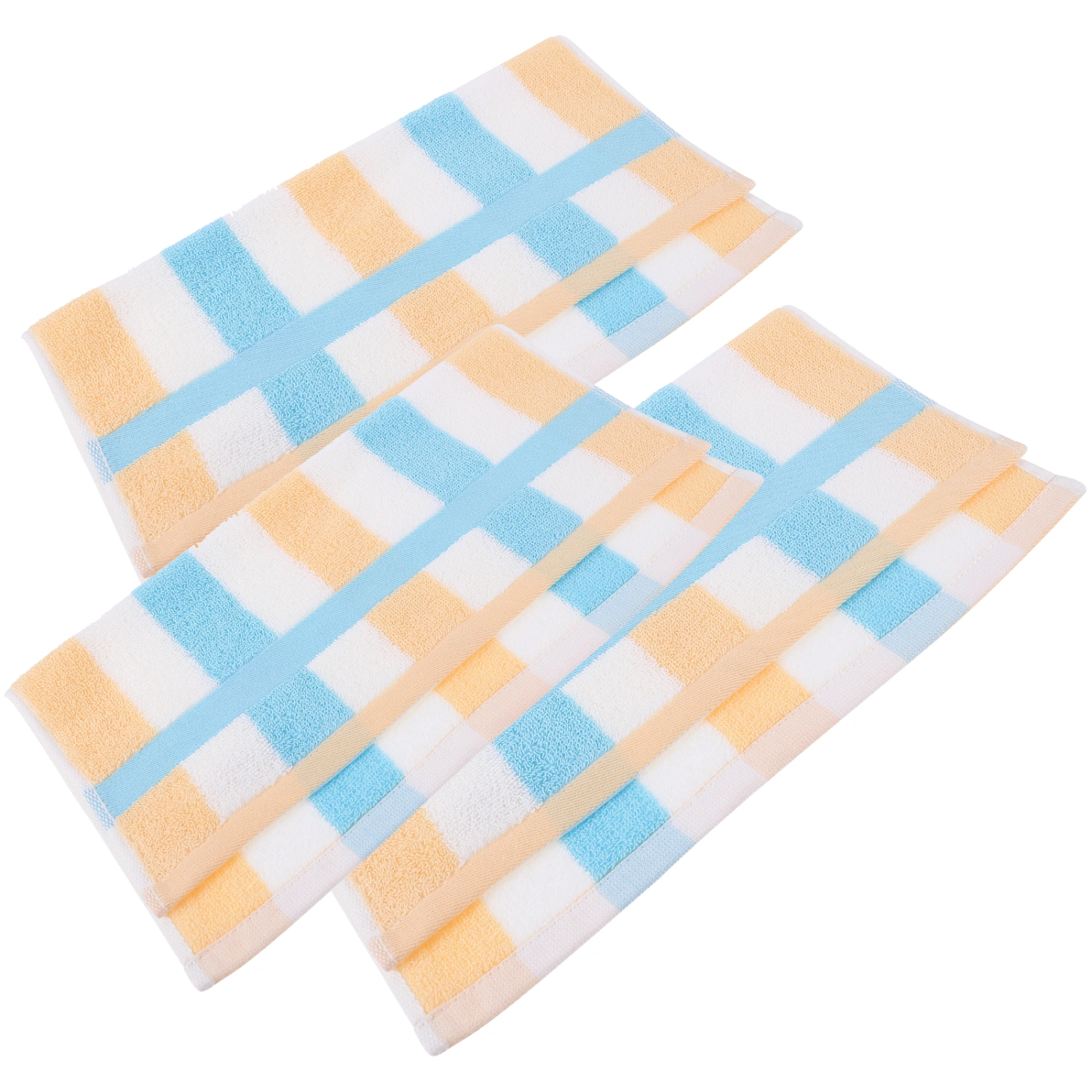 3pcs Washable Cotton Towels Bath Sheet Bath Towel Absorbent Face Towels Cotton Towel
