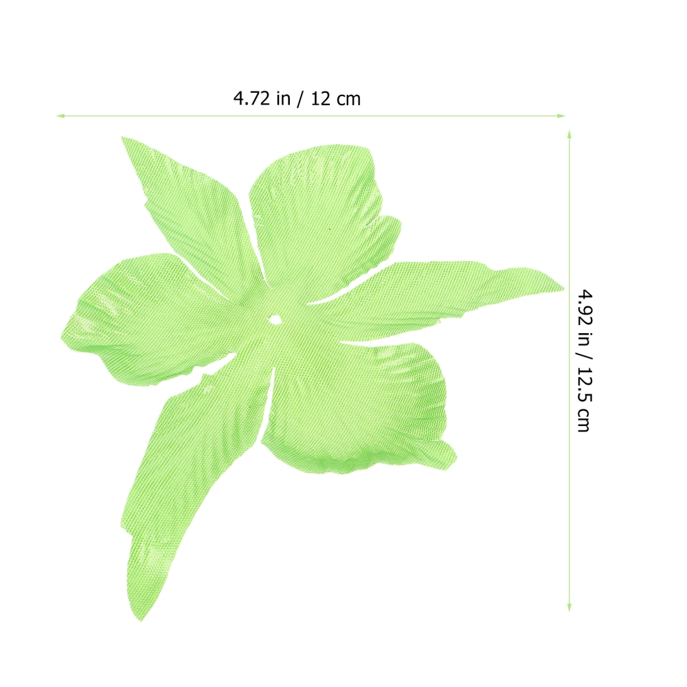 50pcs Artificial Flowers Calyxes Flowers Fabric Sepals Receptacle Holder Flower Supplies