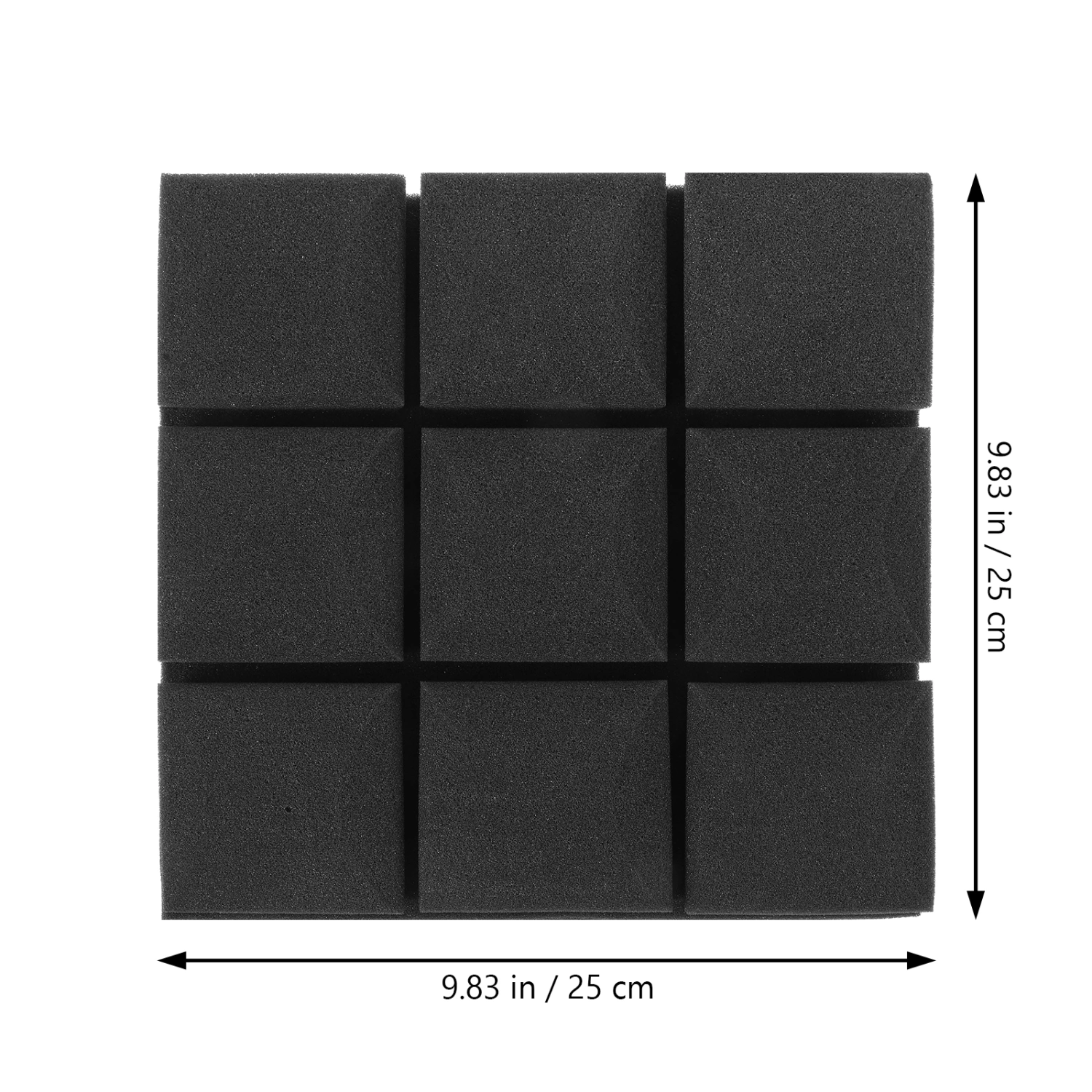 4pcs Soundproofing Panel Anti-flame Sound Isolation Foam Sound Proof Panel