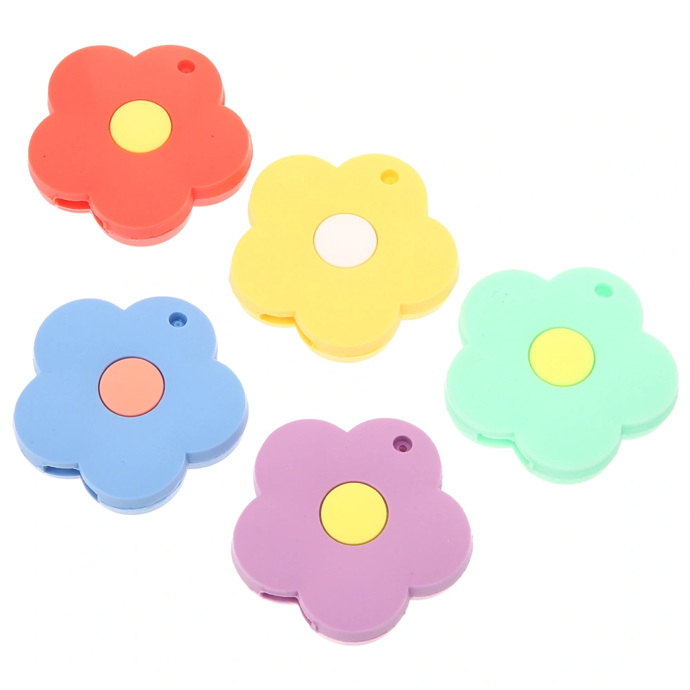 6pcs Silicone Flower Key Covers Key Caps Key Covering Caps Key Protectors