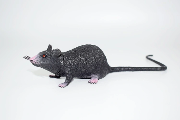 4Pcs Realistic Mouse Models Fake Rat Toys Halloween Tricks Pranks Props Party Indoor Decor