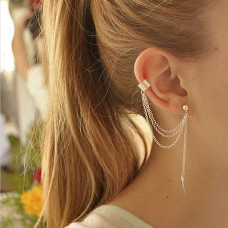 14Pcs Small Alloy Ear Cuff Delicate Design Ear Clip Elegant Ear Jewelries for Women