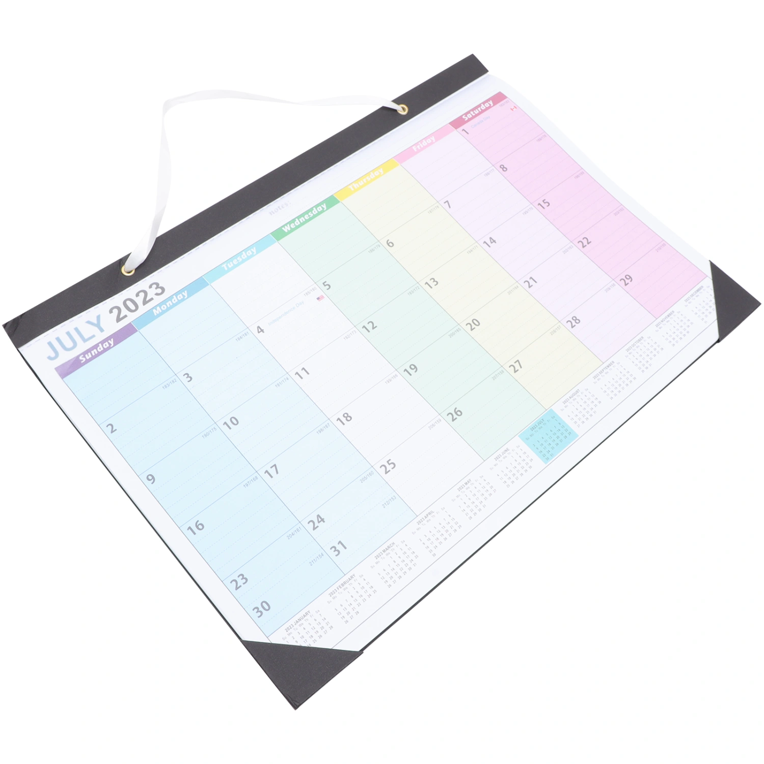 Countdown Calendar English Wall Calendar Monthly Calendar Wall Hanging Calendar for Home