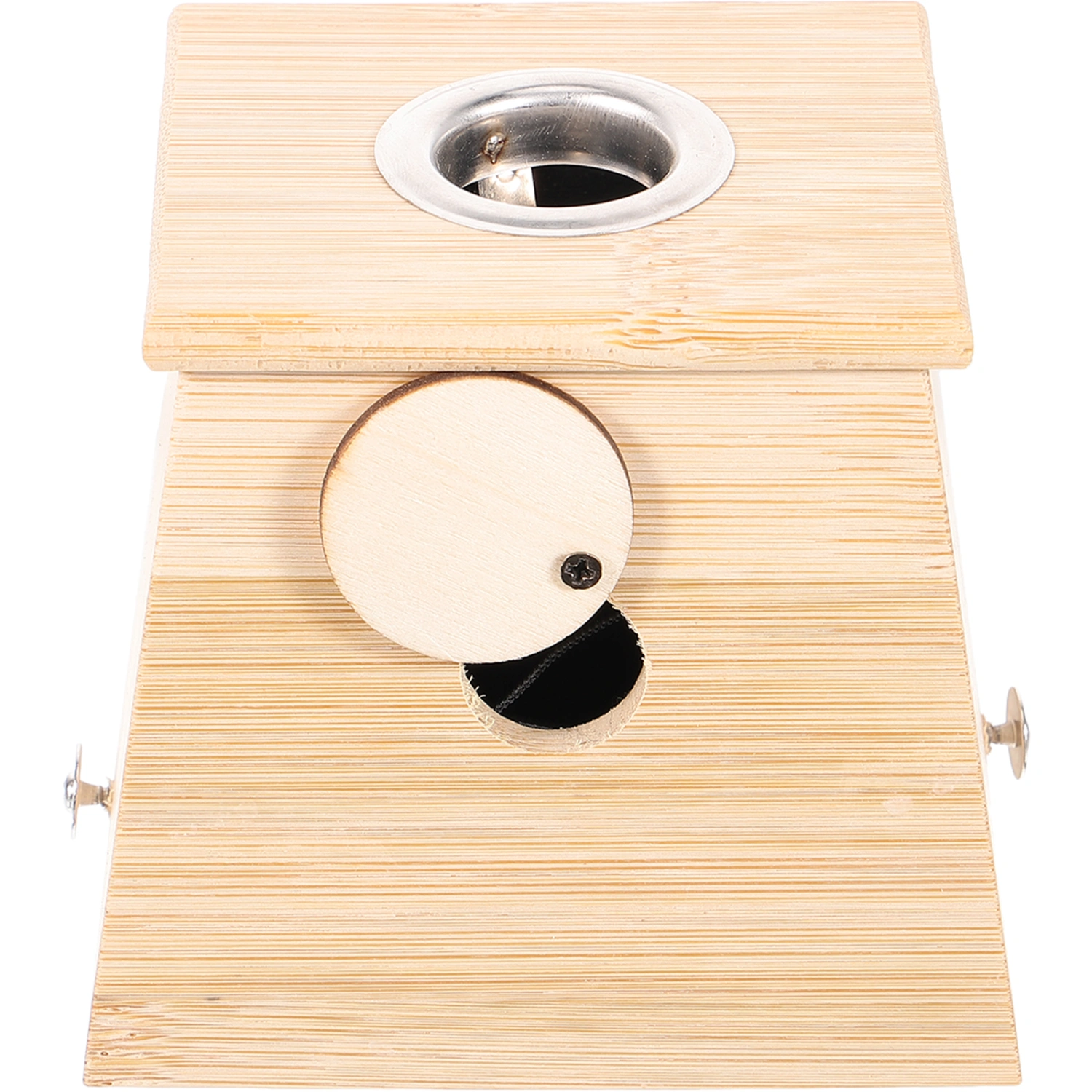 Portable Traditional Chinese Moxibustion Box Solid Wood Moxa Stick Burning Case