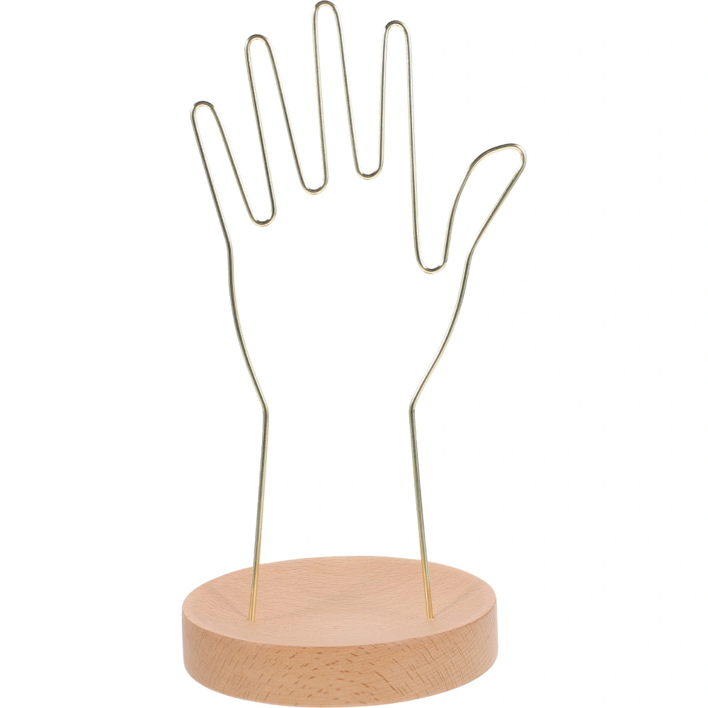 Hand-shaped Jewelry Holder Ring Display Holder Novelty Hand Ring Holder Jewelry Display Holder