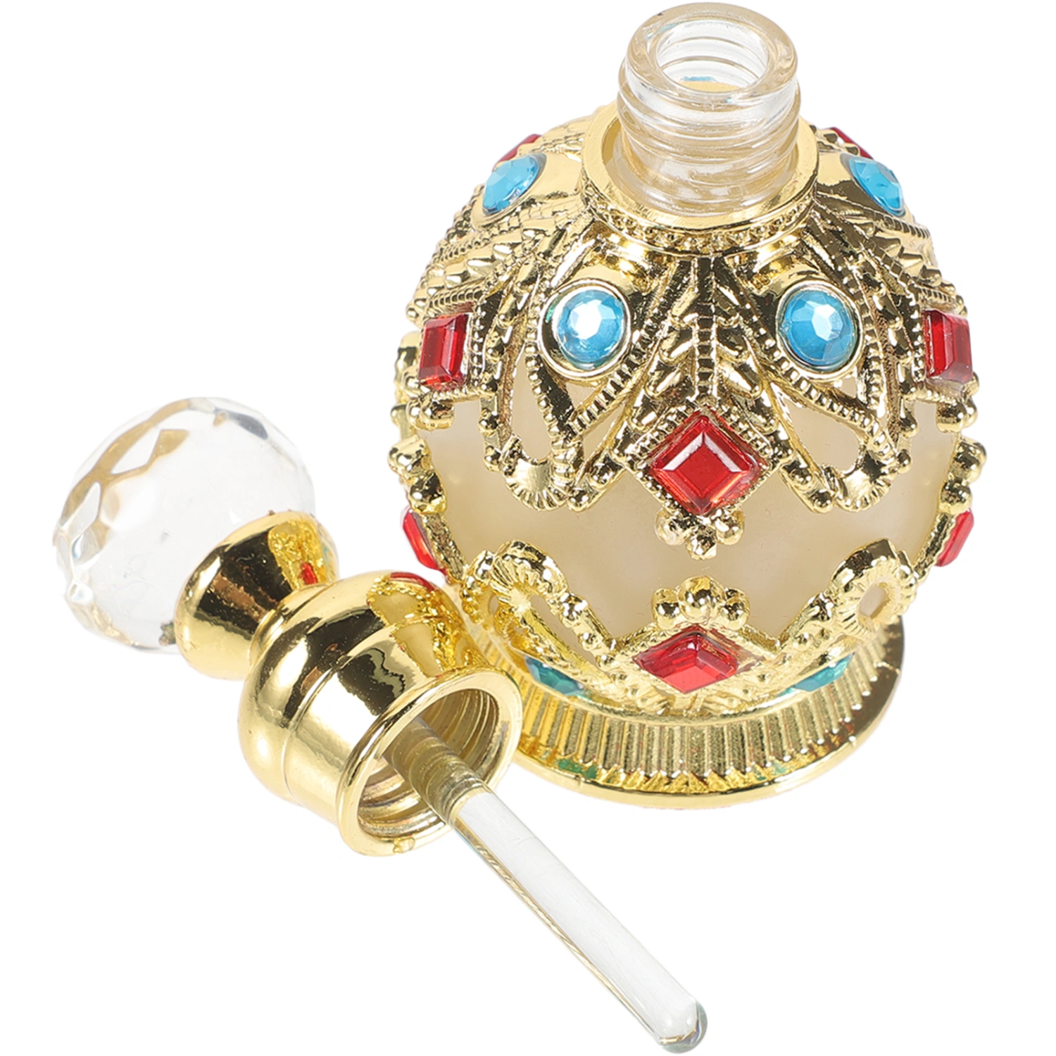 Glass Perfume Sample Bottle Glass Perfume Bottle Essential Oil Storage Bottle(15ml)