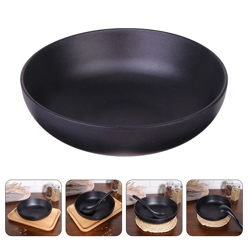 Household Food Bowl Multi-function Noodle Bowl Convenient Serving Bowl Ramen Bowl
