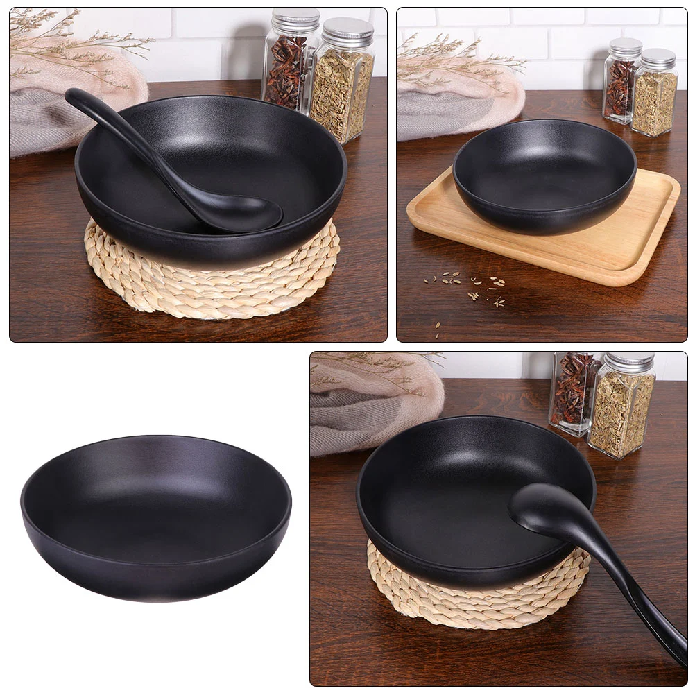Household Food Bowl Multi-function Noodle Bowl Convenient Serving Bowl Ramen Bowl