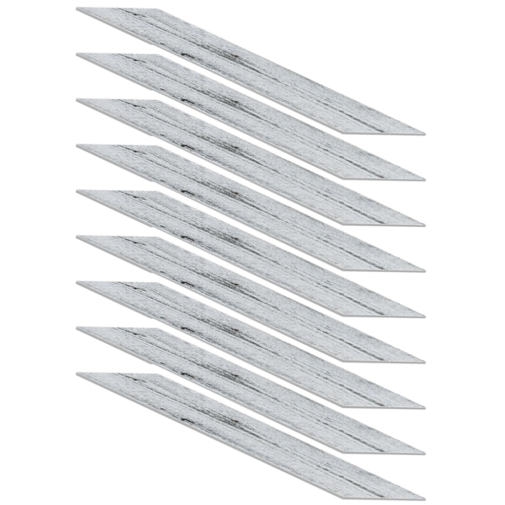 9pcs DIY 3D Wood Grain Tile Stickers Tile Decals Kitchen Peel and Stick Wall Tile Sticker Wall Stickers