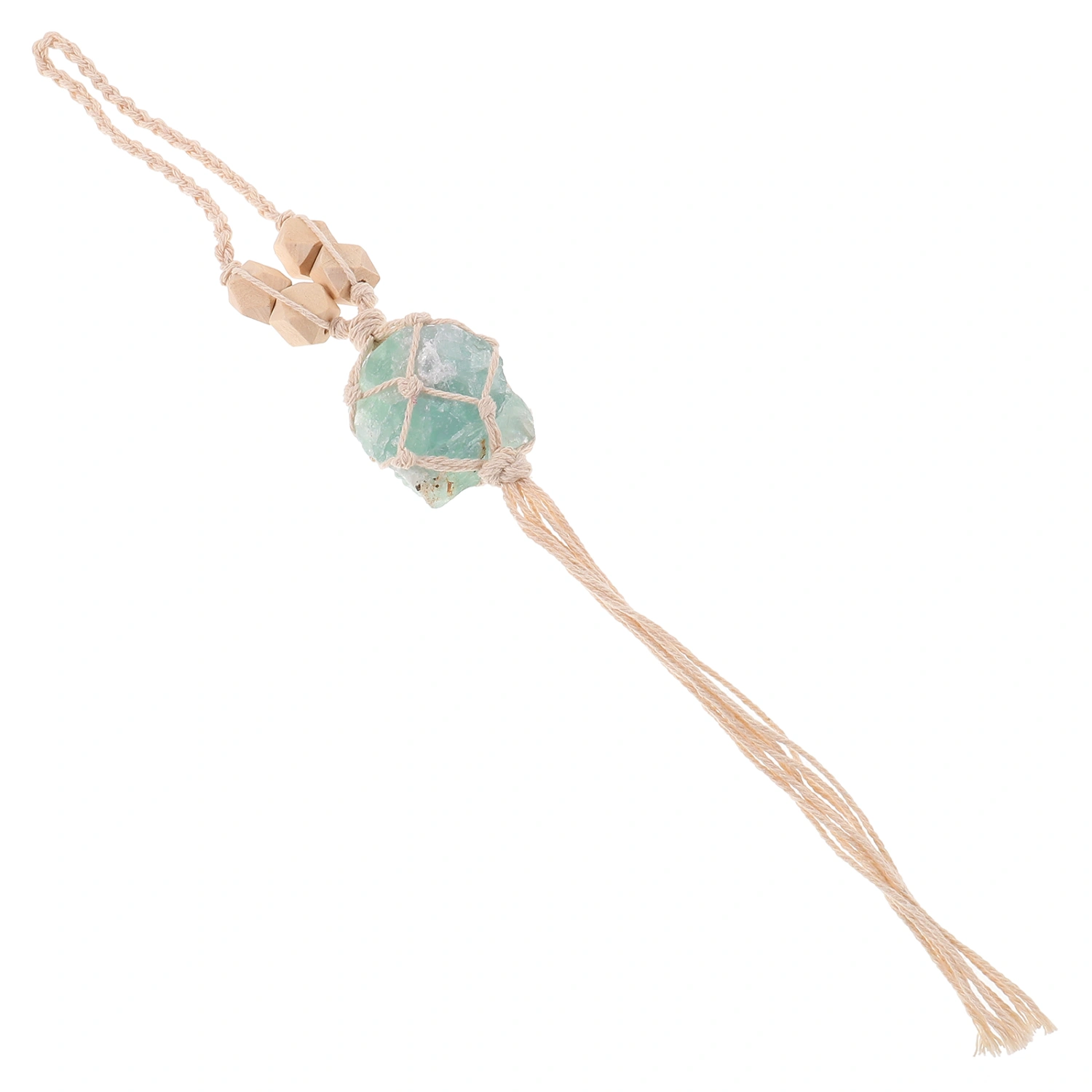 Car Hanging Ornament Crystal Stone Car Rear View Mirrors Hanging Decor Crystal Hanging Ornament