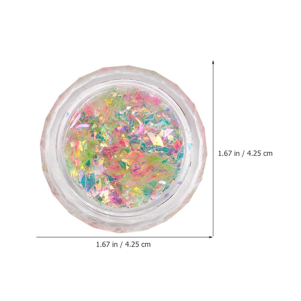 6 Boxes Nail Sequins Glitter Nail Glitter Flakes Nail Art Nail Glitter for Nail Art DIY Nail Decoration