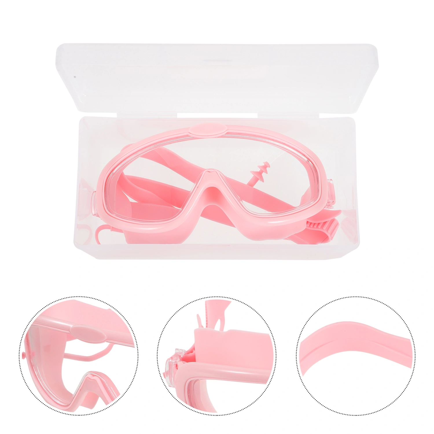 1 Set of Swimming Goggle for Children Kids Swim Eye Protector Anti-fog Swimming Goggle Toddlers Goggle
