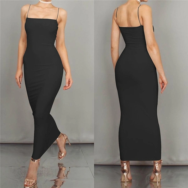 Women Backless Long Dress Party Off Shoulder Maxi Dress